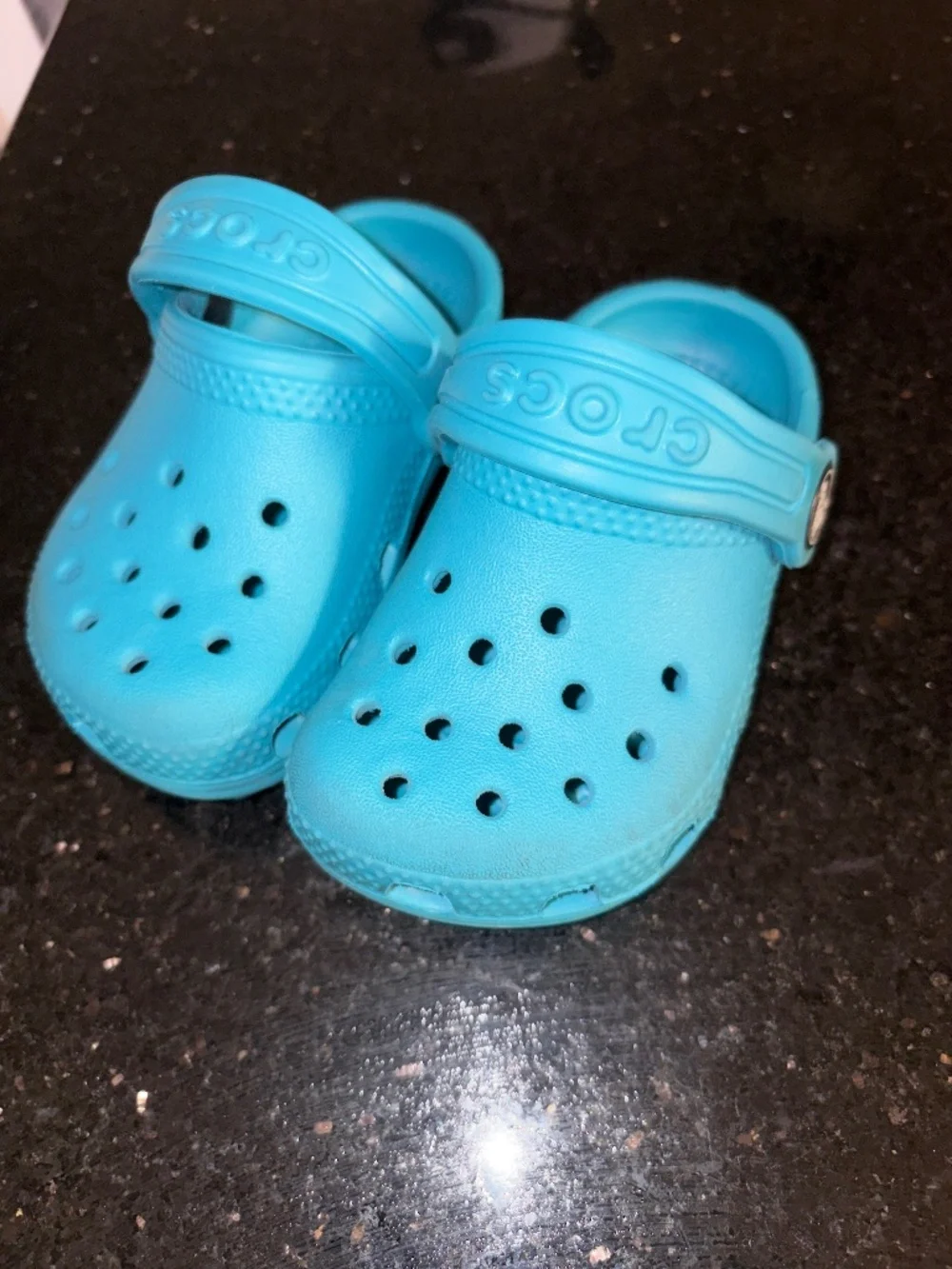 Toddler Crovs size 5, worn a few times